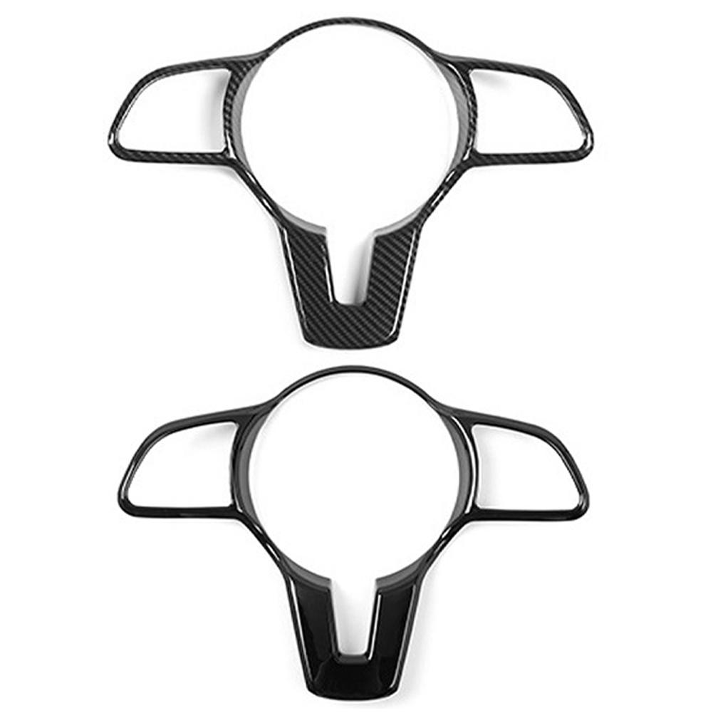 Накладка на рамку кнопок рулевого колеса автомобиля из углеродного волокна, ярко-черная для Mercedes Benz ABCE GLC GLA CLA GLS GLE EQC GLB