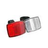 Plastic MTB Front Rear Cycling Safety Accessories Warning Light Reflector Reflective Lens