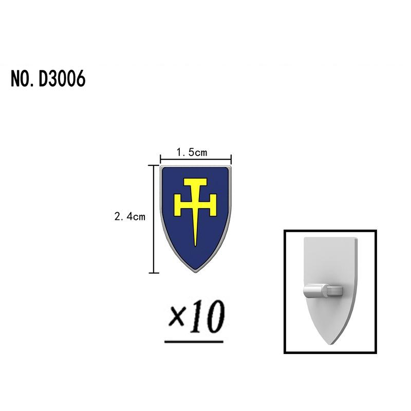 Военные Строительные Блоки Средневековый Солдат Рыцари Снаряжение Скакун Боевой Конь Флаг Волка Жилеты Щиты Огненный Дракон Мини Кирпич Игрушка