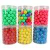 100 шт. гладких счетных шариков 2 см разных цветов с тубусом для хранения для дошкольного обучения
