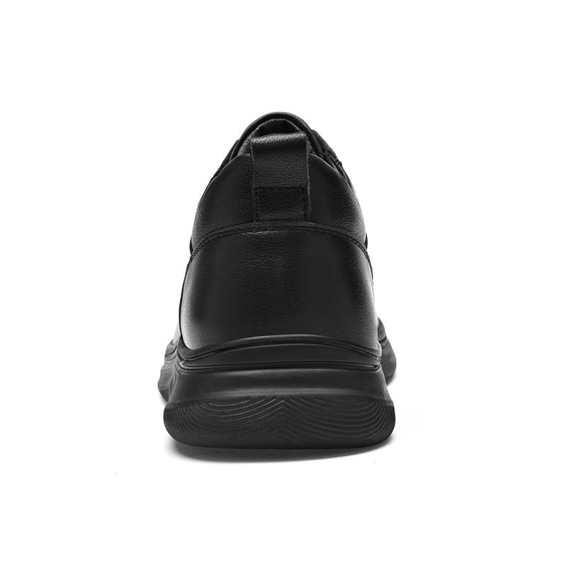 Spring Genuine Leather Men's Shoes Fashion Casual Sneakers Wild Mens Flat Shoes Non-slip Board Shoe