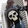 3D Рюкзак с заклепками в виде черепа для мужчин и женщин - Хэллоуинская сумка через плечо