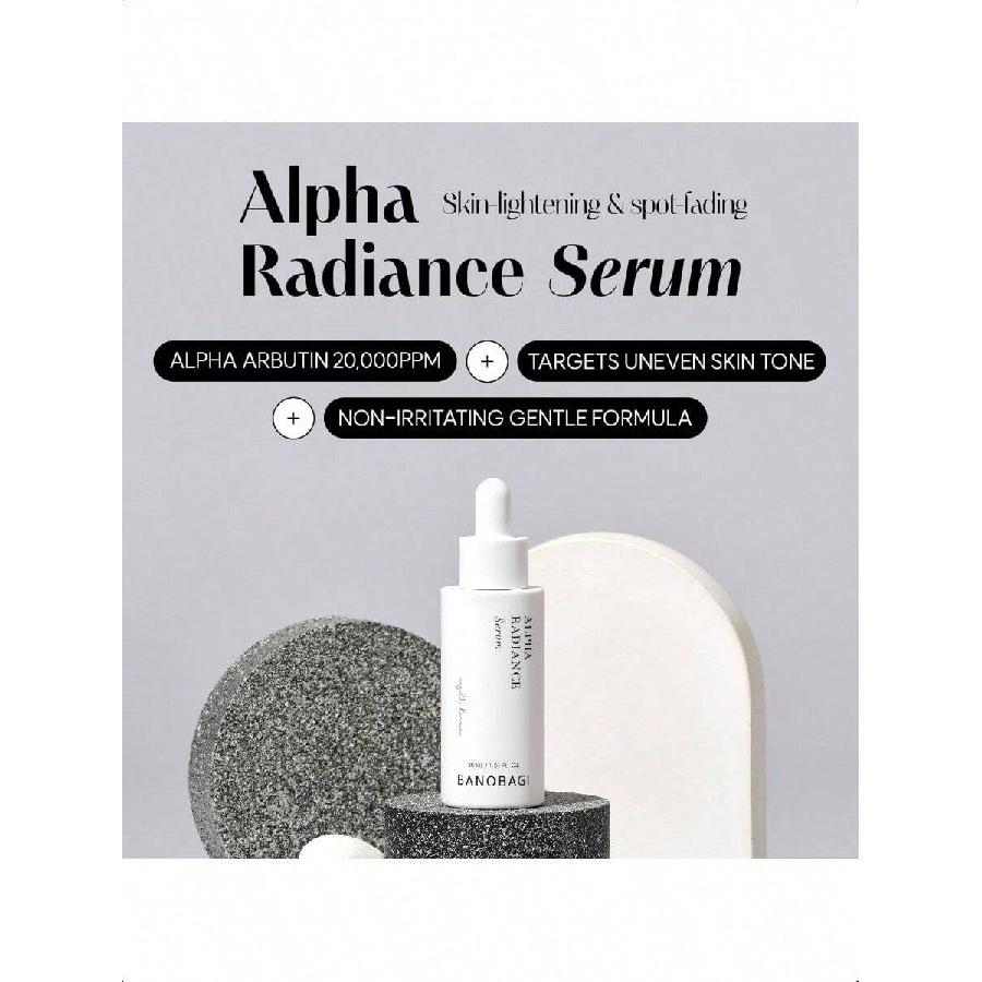 Banobagi Alpha Radiance Serum 30ml | Discoloration Correcting Serum For Face | Facial Oil & Hydrating Serum W/Niacinamide