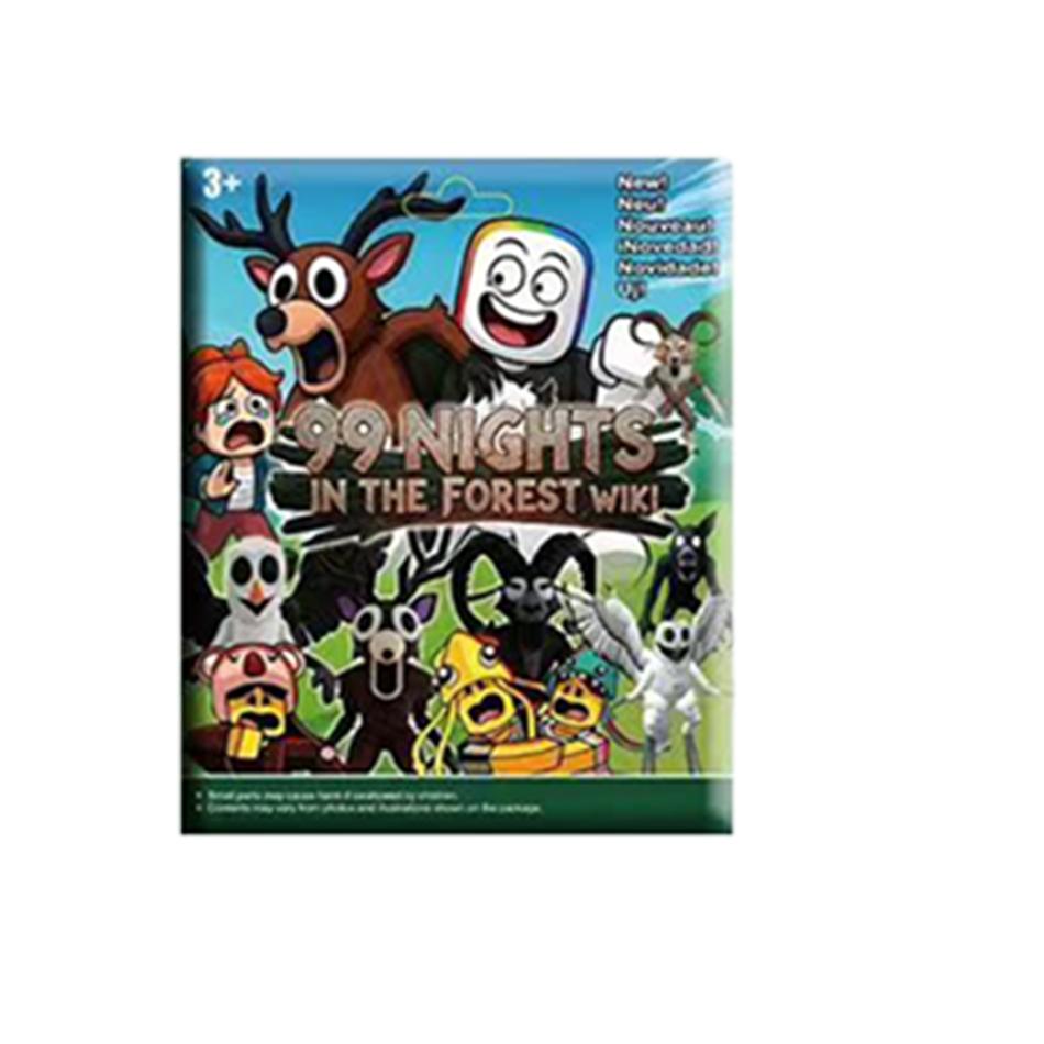 Подарок 1-24 шт. Ночи в Лесу слепой бокс Фигурки Фигурка Сова Коза Волк Олень 99 Ночей в Лесу Фигурка Пластиковая Игрушка Подарок