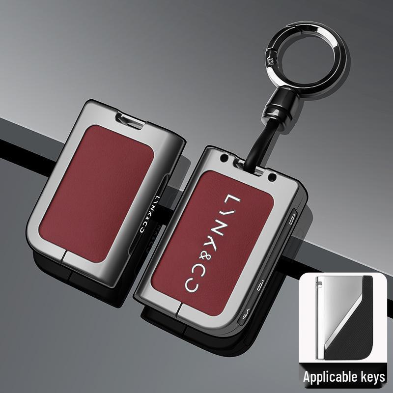 Чехол для ключей Lynk & Co 900: Ультра надежная металлическая пряжка-сумка для автомобиля для модели Nine Hundred