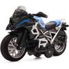 1/14 Diecast BMW Motorcycle GT Toy - Pull Back Toy Cars with Sound and Light Toy, Motorcycle Toys for Boys, Toys for 3-9 Years Old Boys