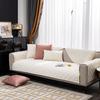 Four Seasons Universal Embroidery Craft Sofa Cushion Sofa Cover Fabric Plush Anti-Scratching Leather Sofa Cushion Protection