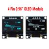 0,96-дюймовый OLED IIC последовательный Бело-синий 0,96” OLED-модуль дисплея 128x64 I2C Для SSD1306 12864 LCD-экранная плата Для Arduino DC 3~5V