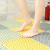 PVC Anti-Slip Hollowed Bath Mat Shower Carpet Home Toilet Bathroom Floor Pad