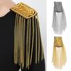 Charming Ornamental Accessories Tassel Chain Decorate Shiny Shoulder Tassels Handmade Epaulet Jewelry