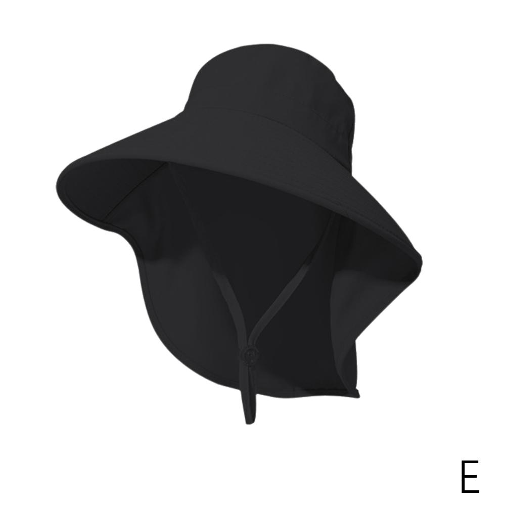 2025 Женская шляпа от солнца с большими полями, вуаль для лица UPF 50+, защита от ультрафиолета для лета, езды на велосипеде, пляжа, активного отдыха, альпинизма