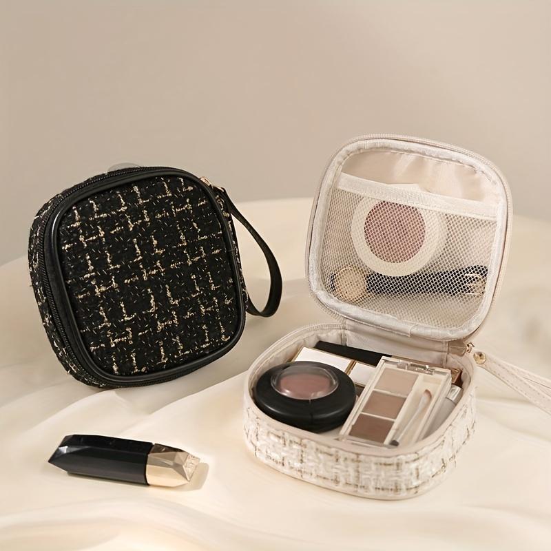 Сумка для макияжа, маленькая сумка для ароматной помады, легкая роскошная сумка для хранения косметики, портативная дорожная сумка для хранения