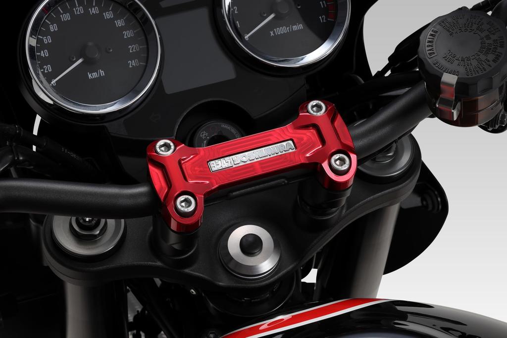 Комплект рулевых хомутов Yoshimura Z900RS/Z900RS CAFE (18-24) Красный YOSHIMURA 577-269-1200