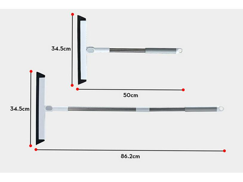 110AAC Длинная ручка съемная щетка-скребок для пола для уборки ванной комнаты и кухни