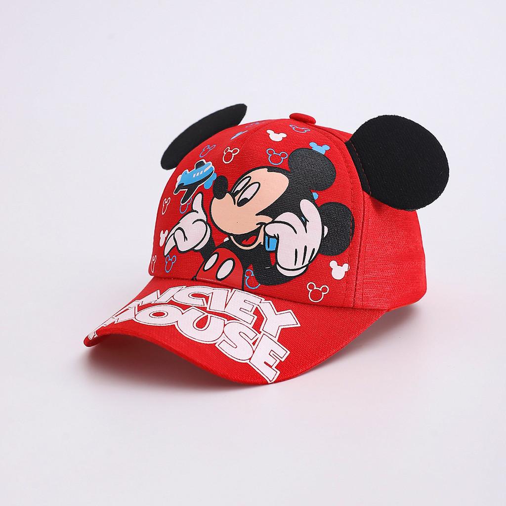 Mickey Mouse Duckbill Hat With Sunshade For Childrens Outdoor Activities And Casual Wear