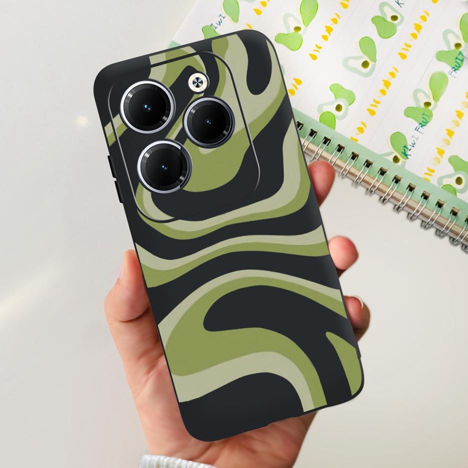 Чехол для Infinix Hot 40 Pro X6837 Милый Модный Чехол Мягкий Силиконовый Чехол для Телефона Для Infinix Hot 40i Hot40 Pro Hot40i Чехлы Бампер