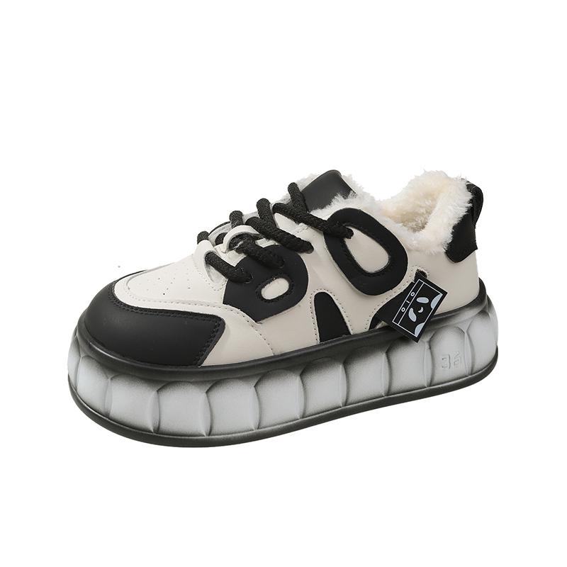 Модные толстые кроссовки в стиле бисквитного торта, новые трендовые цветные кроссовки, студенческие, корейские, универсальные, на плоской подошве, женские, эстетичные, кавайные кроссовки