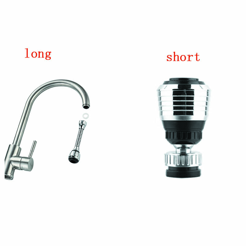 Кухонный поворотный режим на 360 градусов, экономия воды в насадке барботера, кран высокого давления, фильтр, адаптер для крана, удлинитель