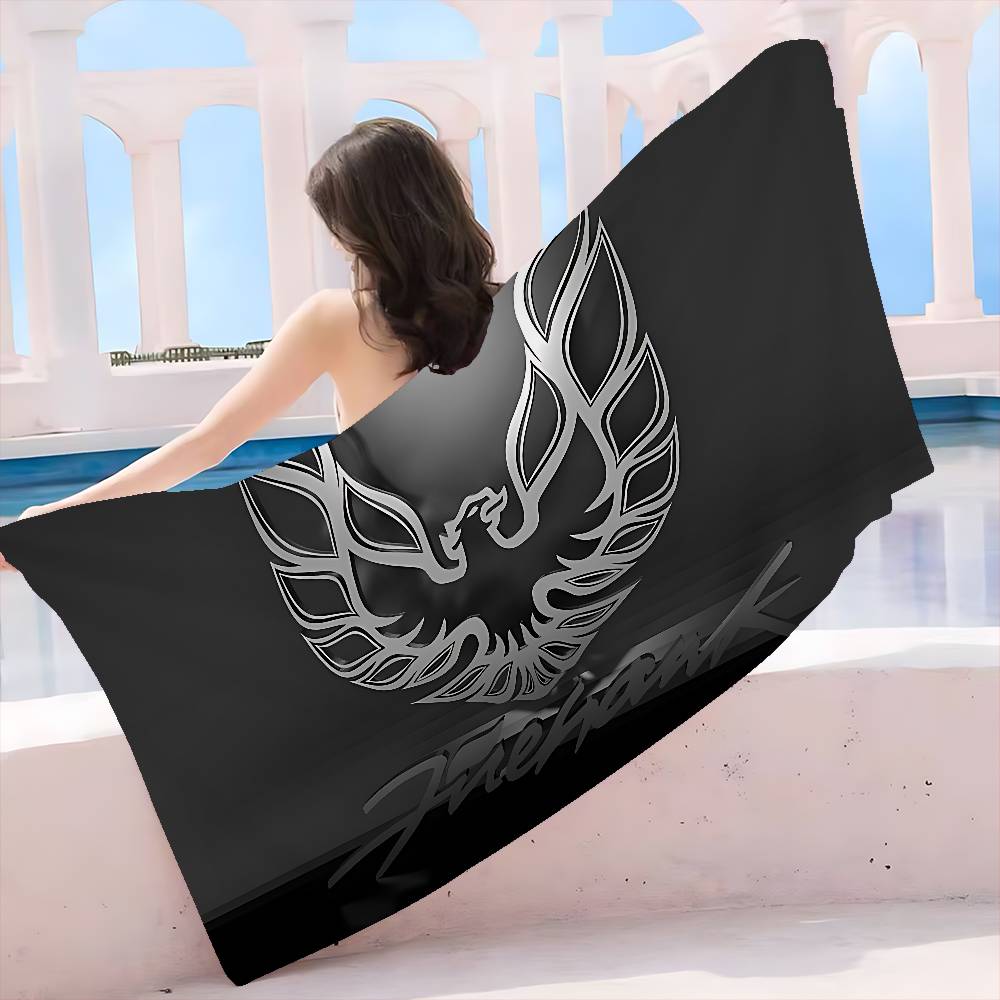 Pontiac Firebird Trans Big Microfiber Beach Towels Quick Dry Towel Sand Beach Towels Pool Towel for Travel Swim Pool Yoga