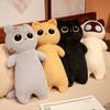 65-130CM Cat Plush Toy Long Pillow Stuffed Soft Cat Sleeping Pillow Sofa Cushion Accompany Doll Toys Xmas Gift