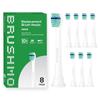 Now Available At Dental Clinics In Brushmo Compatible Brushes for Philips Sonicare Electric Basic Mini Pack of 8 Tokyo Toothbrushes, Size,