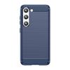 Samsung Galaxy S23 Flexible Carbon Silicone Case - Blue