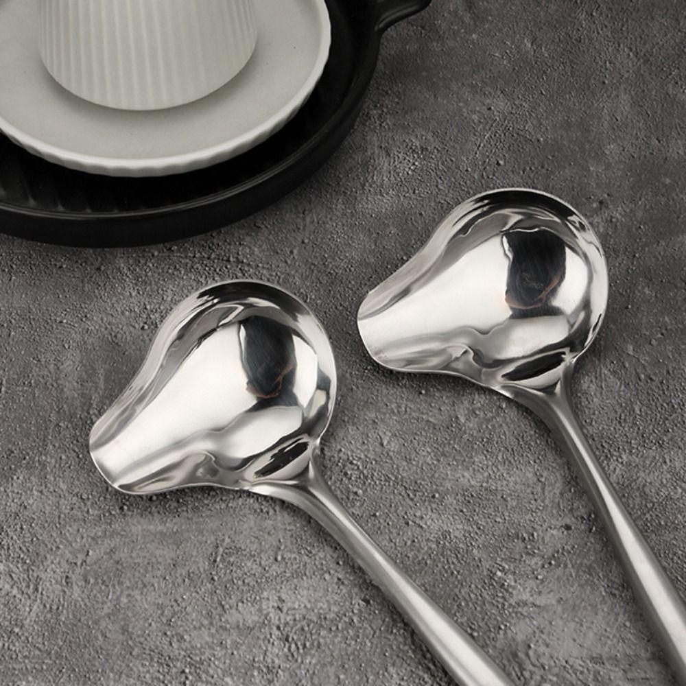 Ложка для супа в форме утиного рта Креативные ложки для масла Ложка для соуса для супа