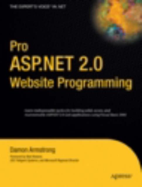 The Pro ASP.NET 2.0 Website Programming Book