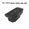 For Volvo Xc60 S90 V90 New  S60 V60 Qi Car Wireless Charger Induction Fast Charging 2015 2016 2017 2018  2023