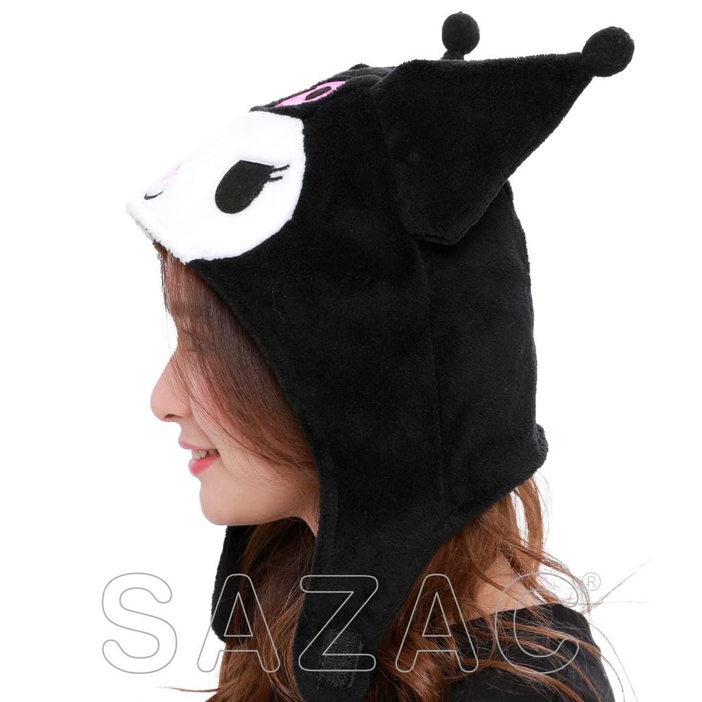 SAZAC Kigurumi Cap Sanrio Kuromi