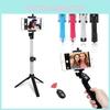 Bluetooth Extendable Wireless Shutter Selfie Stick Monopod Iphone 7