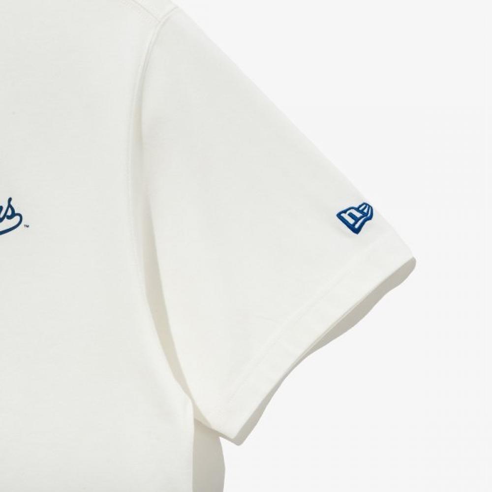 New Era Футболка MLB LA Dodgers Cheering Food Off White 14536500