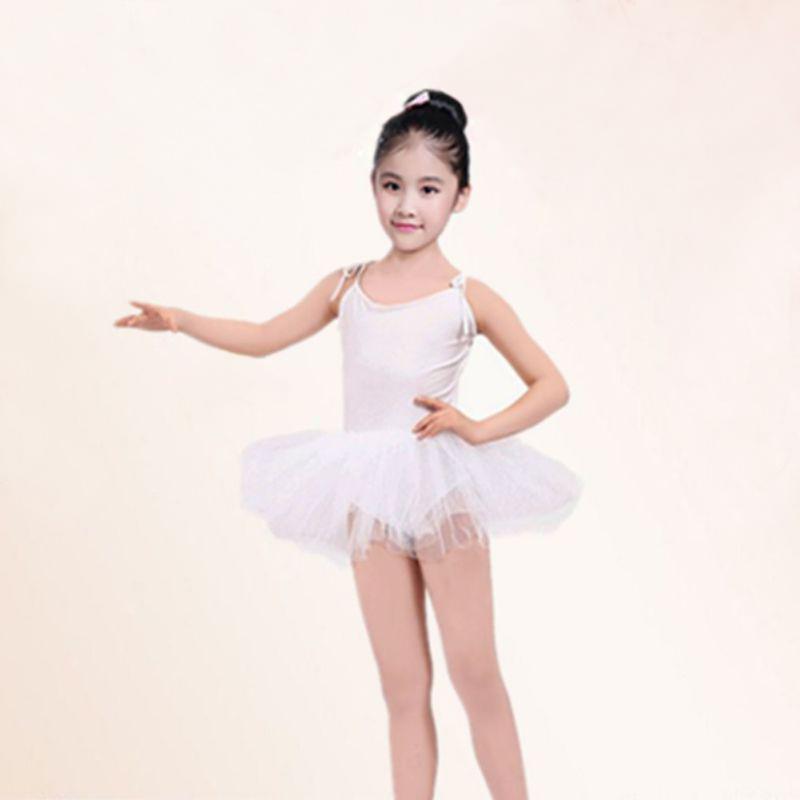 Детская балетная юбка-слинг, танцевальные костюмы для девочек, пышное платье принцессы