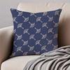 German Luxury Fashion Brand JJOOP Cushion Cover Pillowcase Antidustmite Invisible Zipper Short Plush Sofa Cushion