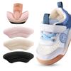 1 Pair Children Heel Stickers Protector Baby Shoes Anti-drop Heel Pad Anti-grinding Soft Adjustment Shoe Size Half Pads Inserts