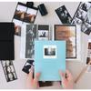 Indigo Storage Four-cut Album 84 Pockets, 28 Sheets + Custom Sticker Set