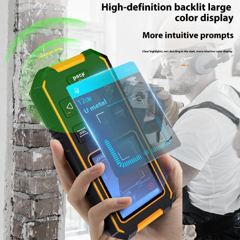Цифровые детекторы шпилек с контролем глубины и обнаружением нескольких материалов Инструмент для обнаружения стен для проводов, металла, труб