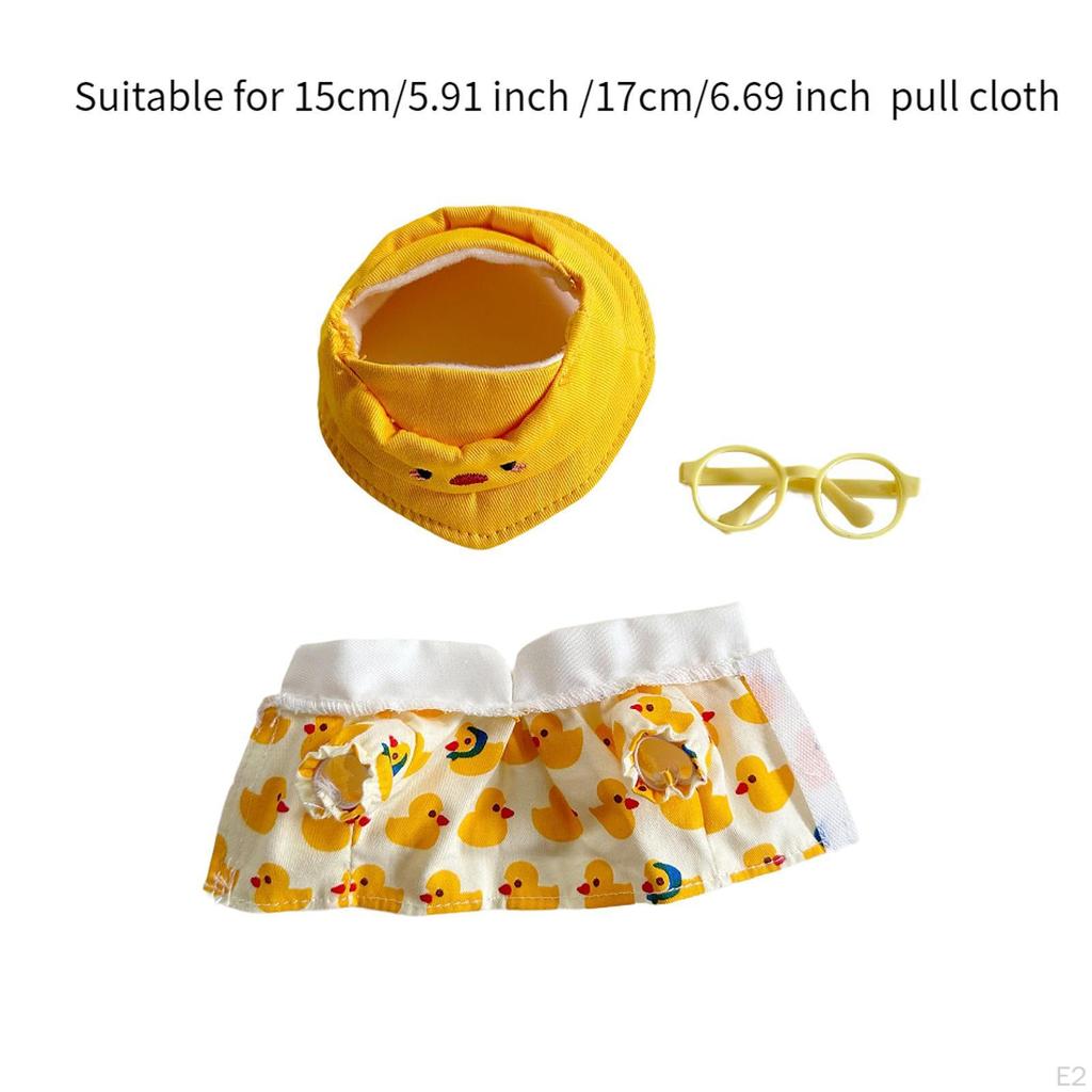 Плюшевая кукольная одежда для костюма 15 см 17 см, фотореквизит, мягкая игрушка, мягкая игрушка своими руками