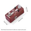 Педаль эффектов искажения для гитары SCURU DIST/VOL/TONE High Gain Amps Dynamic Response DC 9V 6.35mm