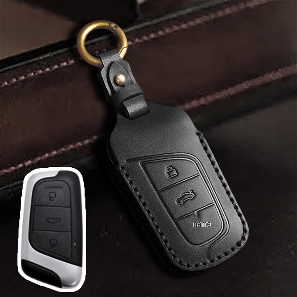 Chery Little Ant EQ1 2021 Electric Car Key Cover - Remote Key Shell with Buckle