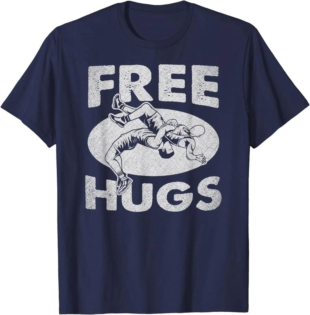 Футболки для рестлинга - Футболка для реслинга Funny Free Hugs