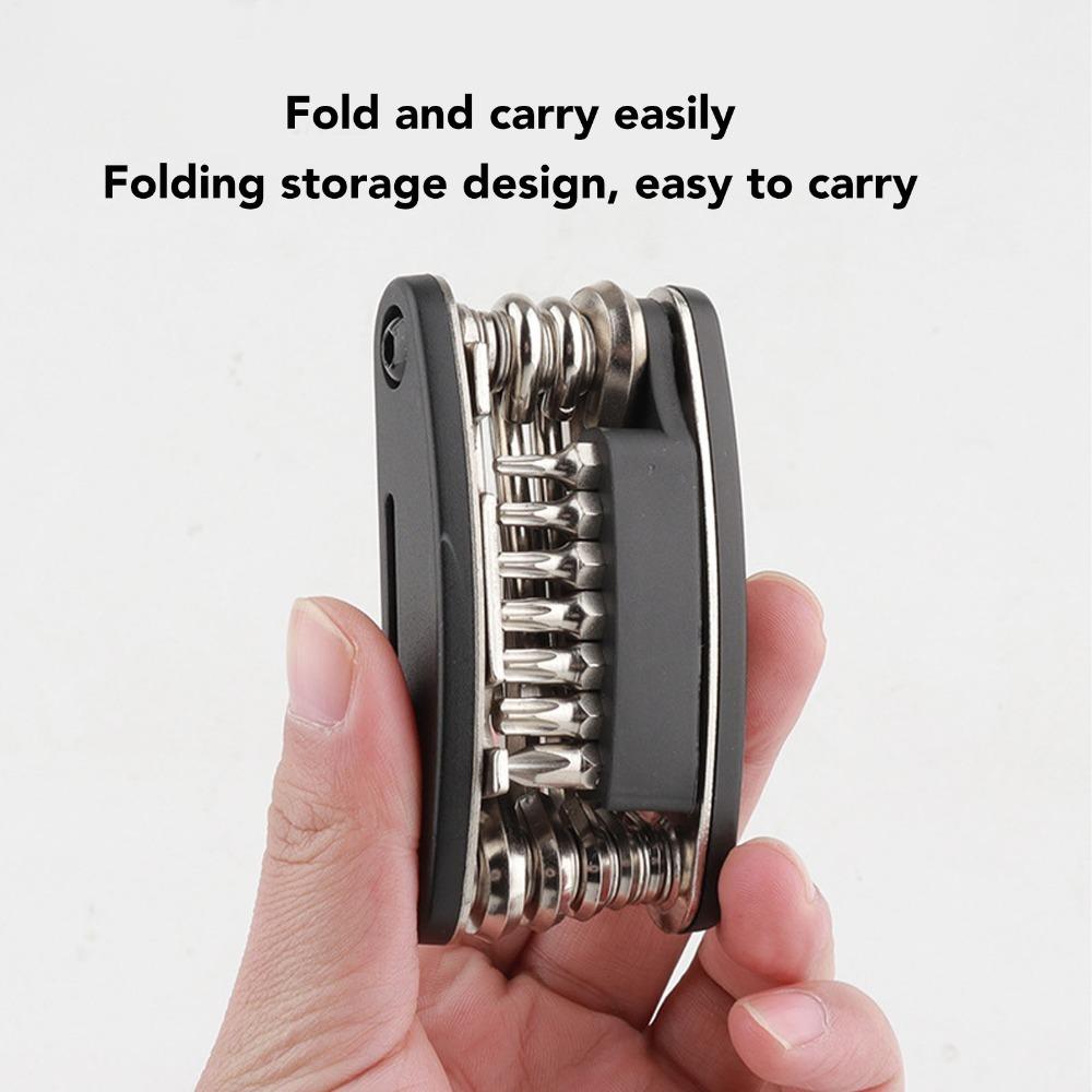 2PCS Electroplated Carbon Steel Bike Repair Tool Kit Integrated Bike Tool Kit Mountain Bike