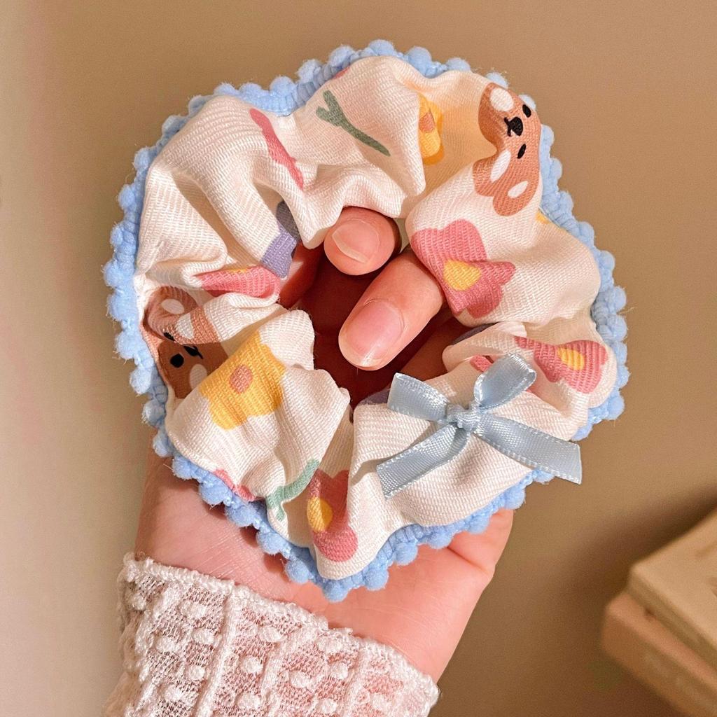 Сладкая вишня бант резинка для волос - Высокоэластичная резинка для волос для хвостика