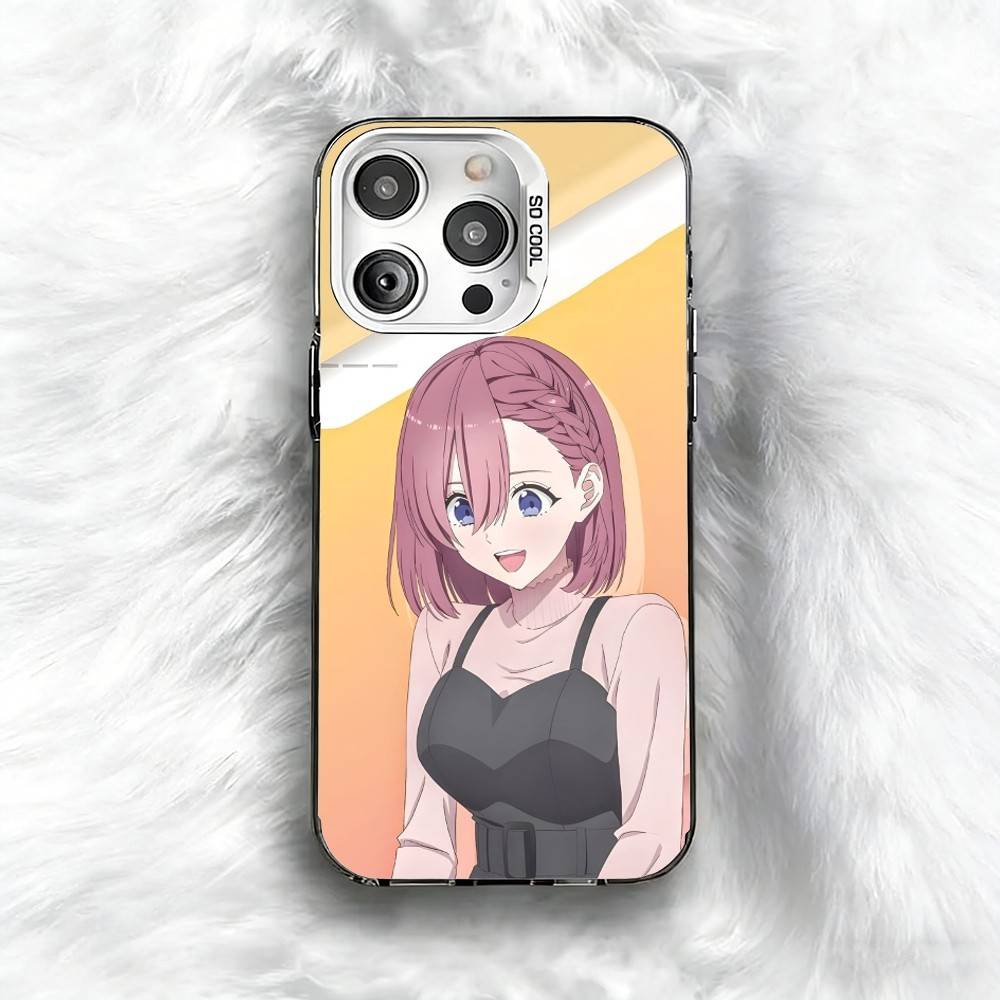 2.5 Dimensional seduction Amano Ririsa  Phone Case For iPhone 16 17 15 14 12 13 Pro Max Black Color Shockproof Cover