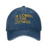 Baseball Cap I'm Coming to The Cottage Funny Quote Summer Vintage Hip Hop Hats  Unisex Adult Outdoor Gym Hot Sale Snapback Cap