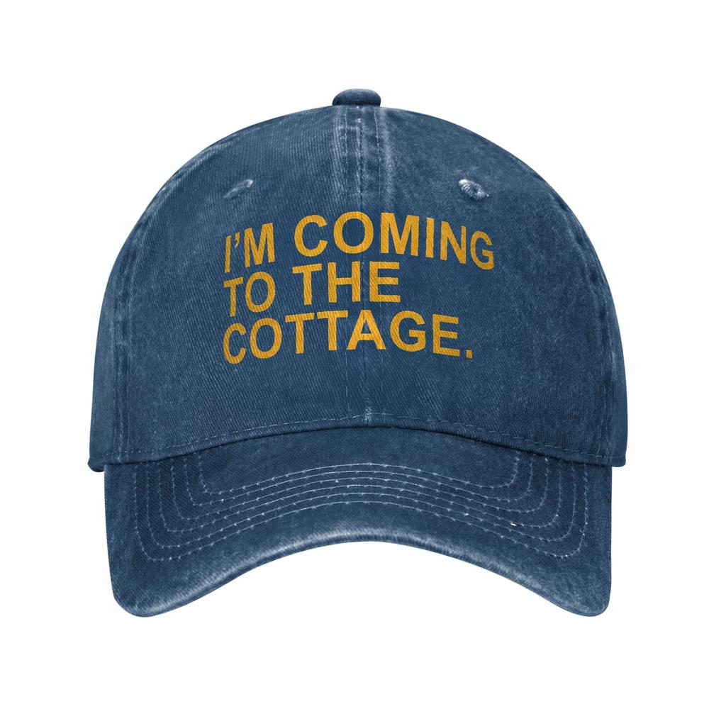 Baseball Cap I'm Coming to The Cottage Funny Quote Summer Vintage Hip Hop Hats  Unisex Adult Outdoor Gym Hot Sale Snapback Cap