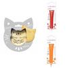 Cat Embossed Cookie Kit + 2 Red and Orange Chocolate Pens