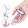 Finger Sleeve Vibrator G Spot Massage Clit Stimulate Female Masturbator Sex Toys