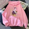 Anime Kanroji Mitsuri Print Sweatshirt Women'S Casual Top Harajuku Fashion Hooded Sweatshirt Long Sleeve