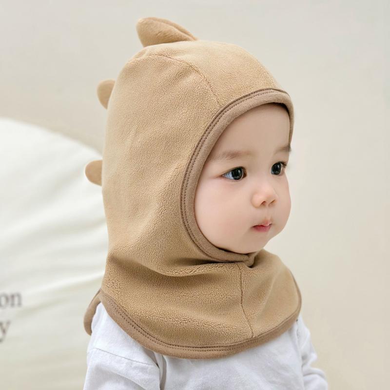 Детская шапка шарф комплект флисовые теплые шапки для малышей зимние детские шапки для защиты ушей для холодной погоды детские шапки-балаклавы